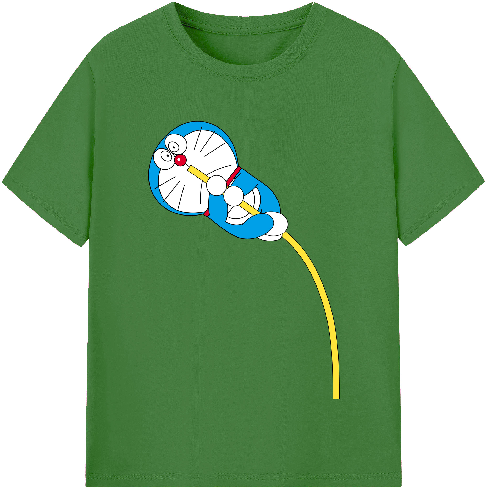 （画像用） ドラえもん Doraemon レディースカジュアルプリントTシャツ（綿100％）